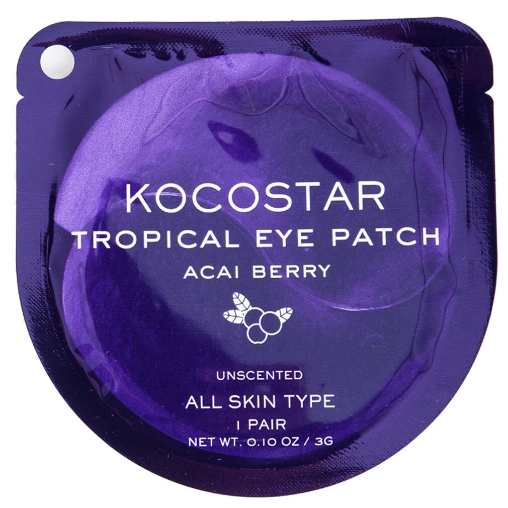 Benzi KOCOSTAR Tropical Acai Berry pentru hidratarea pielii de sub ochi, 3 g