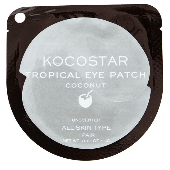 Benzi KOCOSTAR Tropical Coconut pentru hidratarea pielii de sub ochi, 3 g