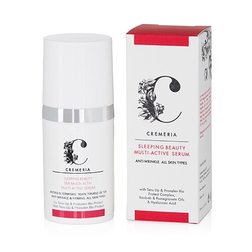 Ser intens antirid, cu Acid Hialuronic 1%, CREMERIA, 30 ml