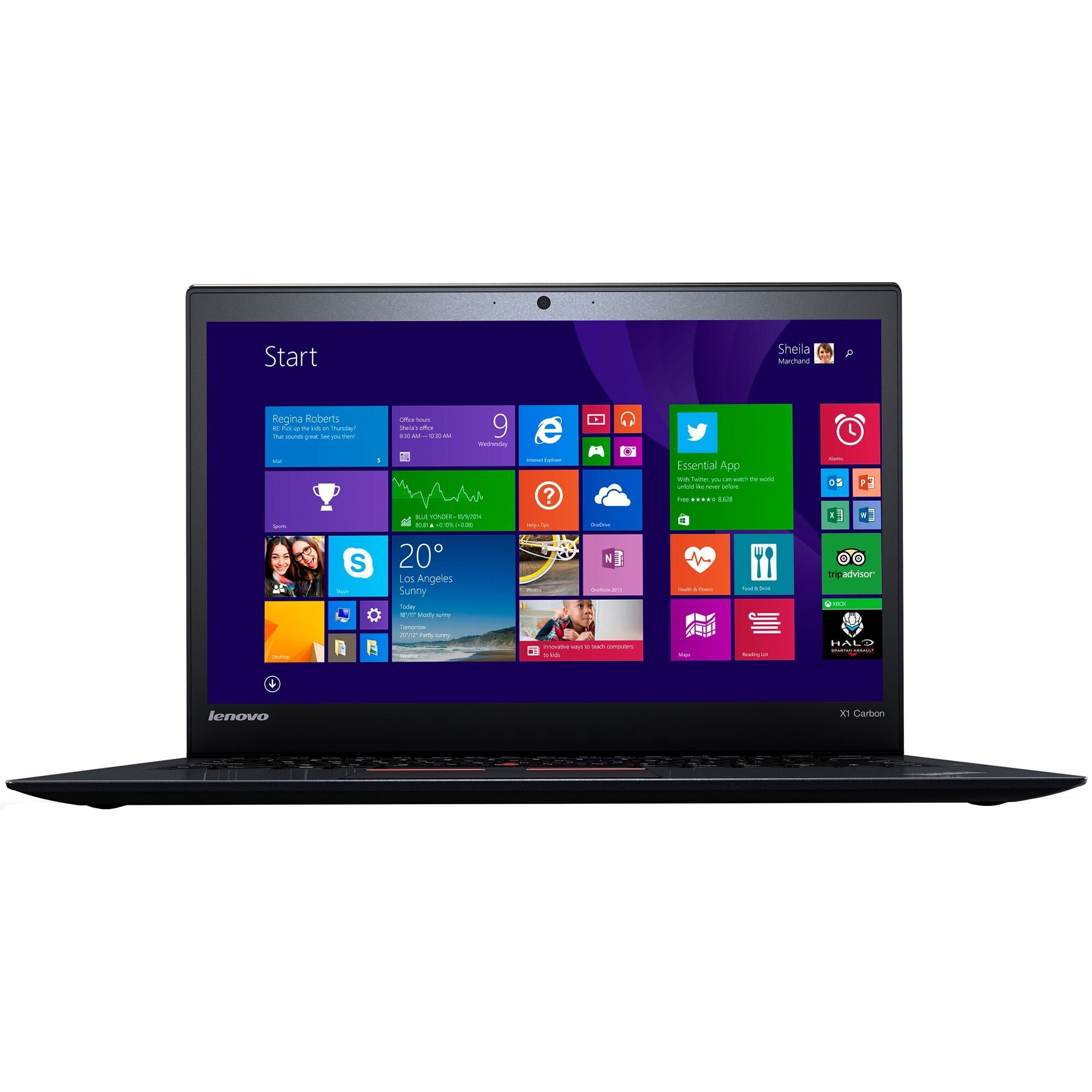 Laptop Lenovo ThinkPad X1 Carbon 3, Intel Core i5-5300U, 8GB DDR3