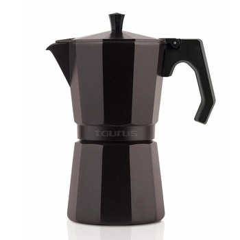 Espressor de cafea Taurus Italica Elegance 12, capacitate 12 cesti, potrivit ptr. plite pe gaz, electrice si vitroceramice. Espressor de cafea Taurus Italica Elegance 12, capacitate 12 cesti, potrivit ptr. plite pe gaz, electrice si vitroceramice.