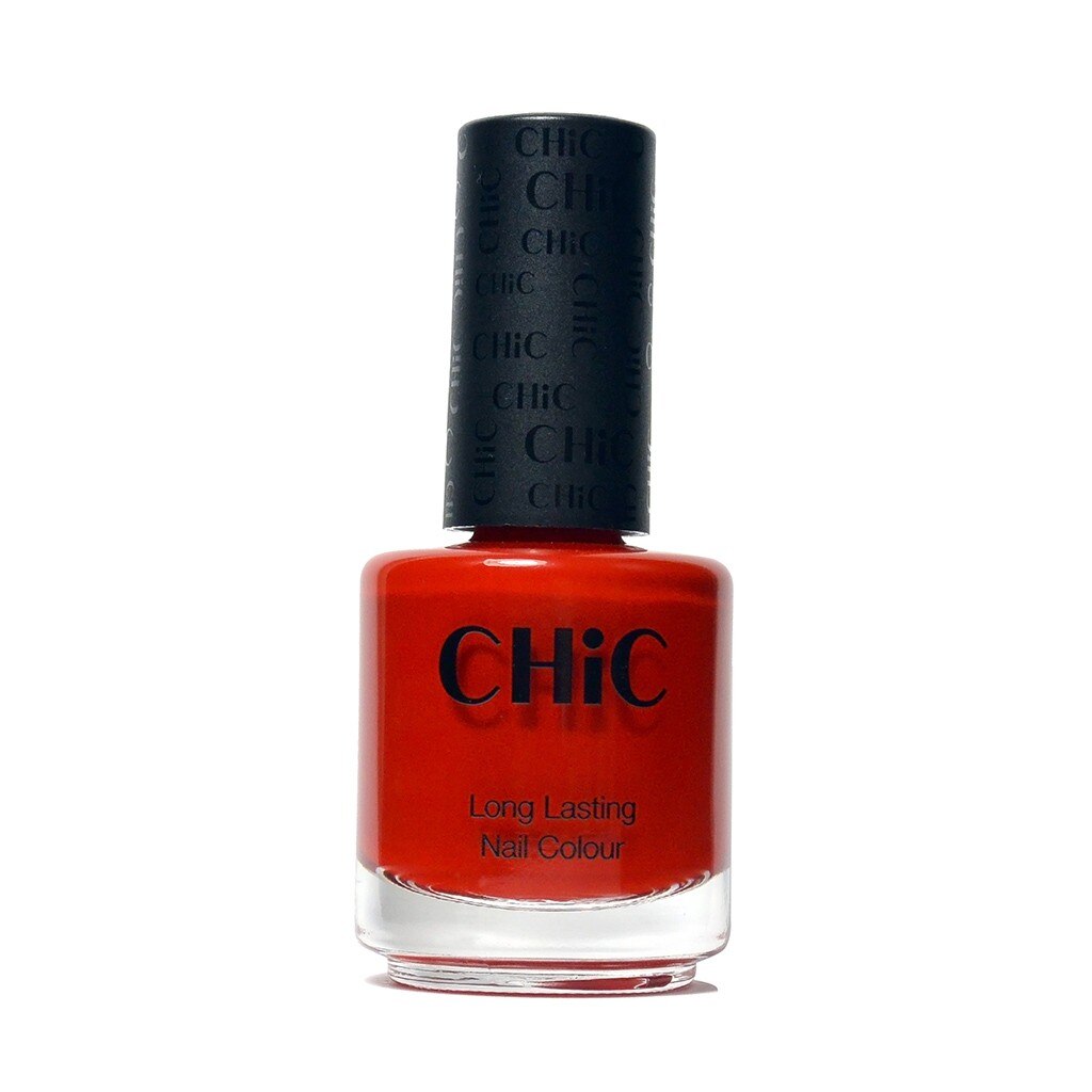 Lac de unghii profesional cu aspect de gel CHIC, Rosu, 17 ml