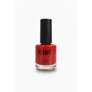 Lac de unghii profesional cu aspect de gel CHIC, Rosu, 17 ml