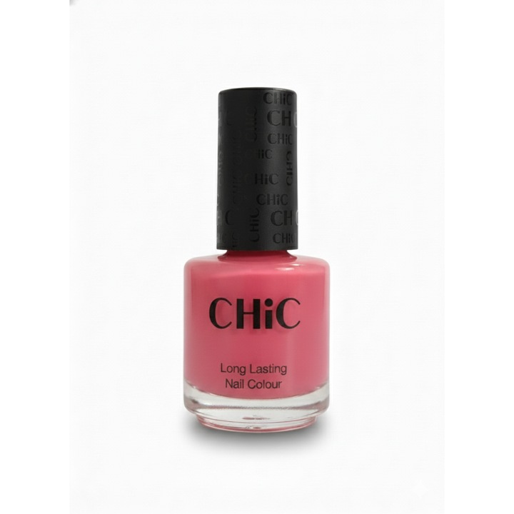 Lac de unghii profesional cu aspect de gel CHIC, Roz, 17 ml