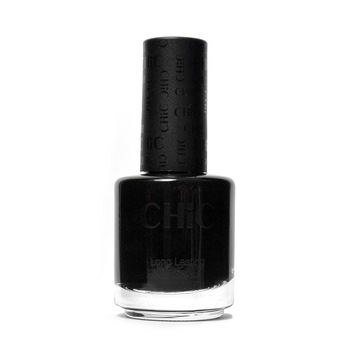 Lac de unghii profesional cu aspect de gel CHIC, Negru, 17 ml Lac de unghii profesional cu aspect de gel CHIC, Negru, 17 ml