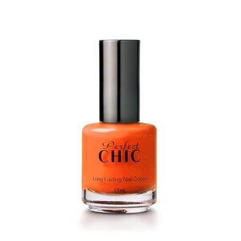 Lac de unghii profesional cu aspect de gel CHIC, Portocaliu , 21st Century girl,17 ml Lac de unghii profesional cu aspect de gel CHIC, Portocaliu , 21st Century girl,17 ml