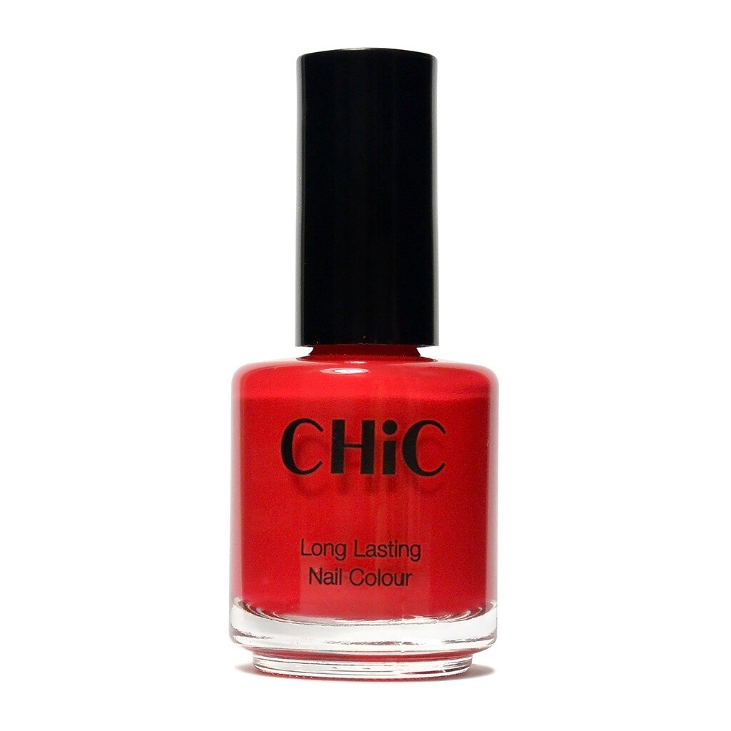 Lac de unghii profesional cu aspect de gel CHIC, Rosu Passion for fashion,17 ml