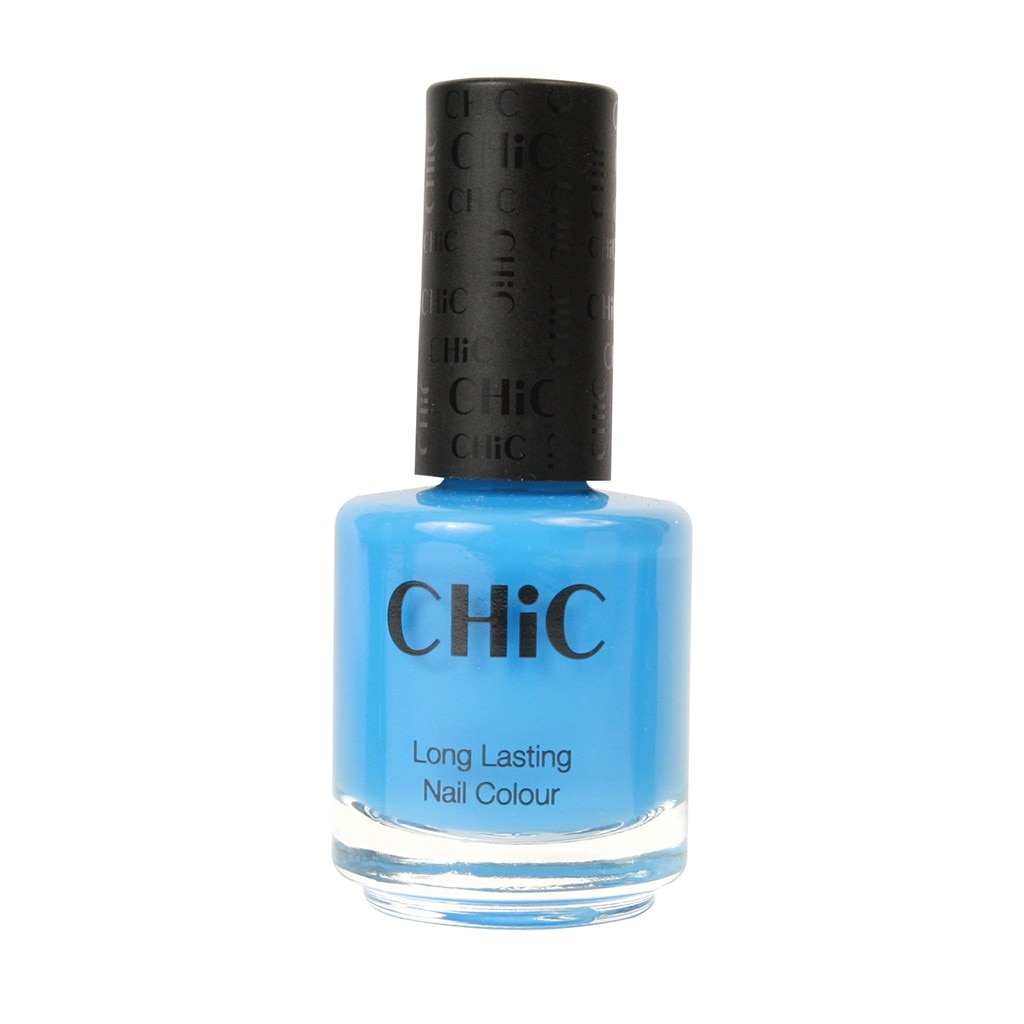 Lac de unghii profesional cu aspect de gel CHIC, Albastru Bora bora, 17 ml