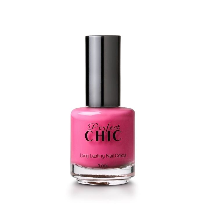 Lac de unghii profesional cu aspect de gel CHIC, Roz,17 ml