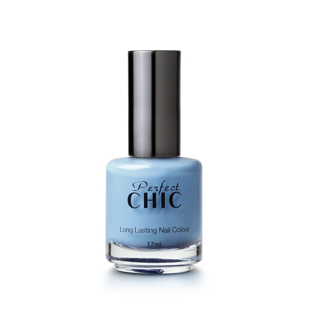 Lac de unghii profesional cu aspect de gel CHIC, Albastru Swimming pool, 17 ml