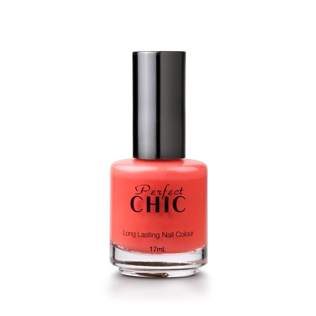Lac de unghii profesional cu aspect de gel CHIC, Portocaliu - Marsala, 17 ml