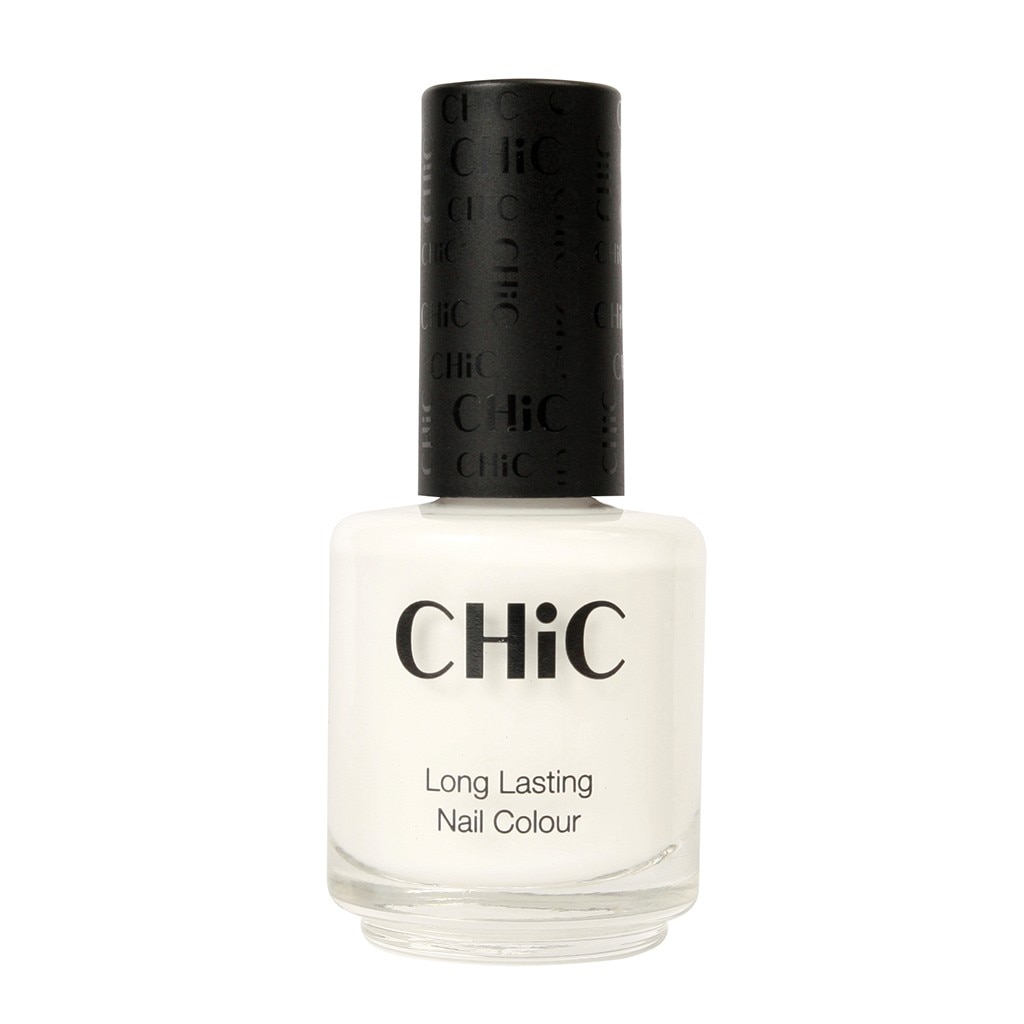 Lac de unghii profesional cu aspect de gel CHIC, Alb,17 ml