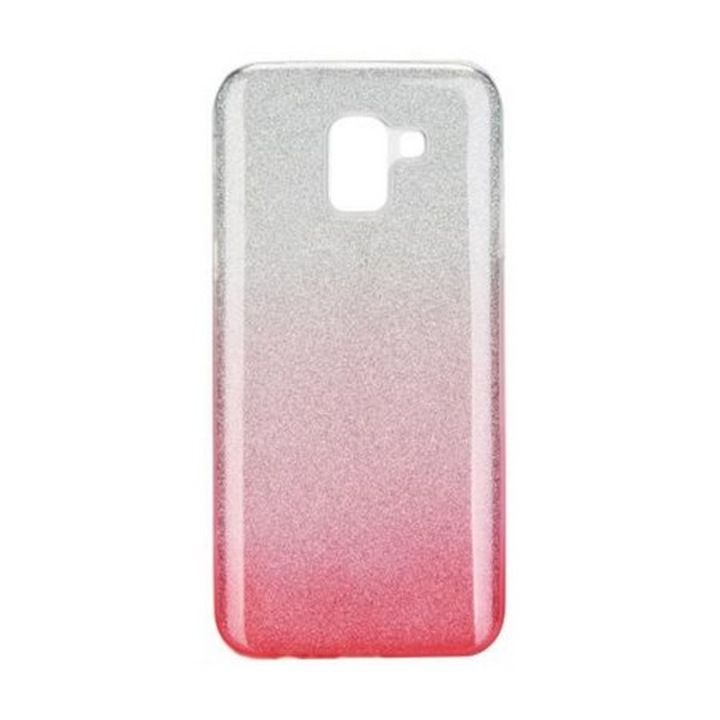 Силиконов Гръб Forcell SHINING Блестящ за HUAWEI MATE 30 Lite , Сребристорозов