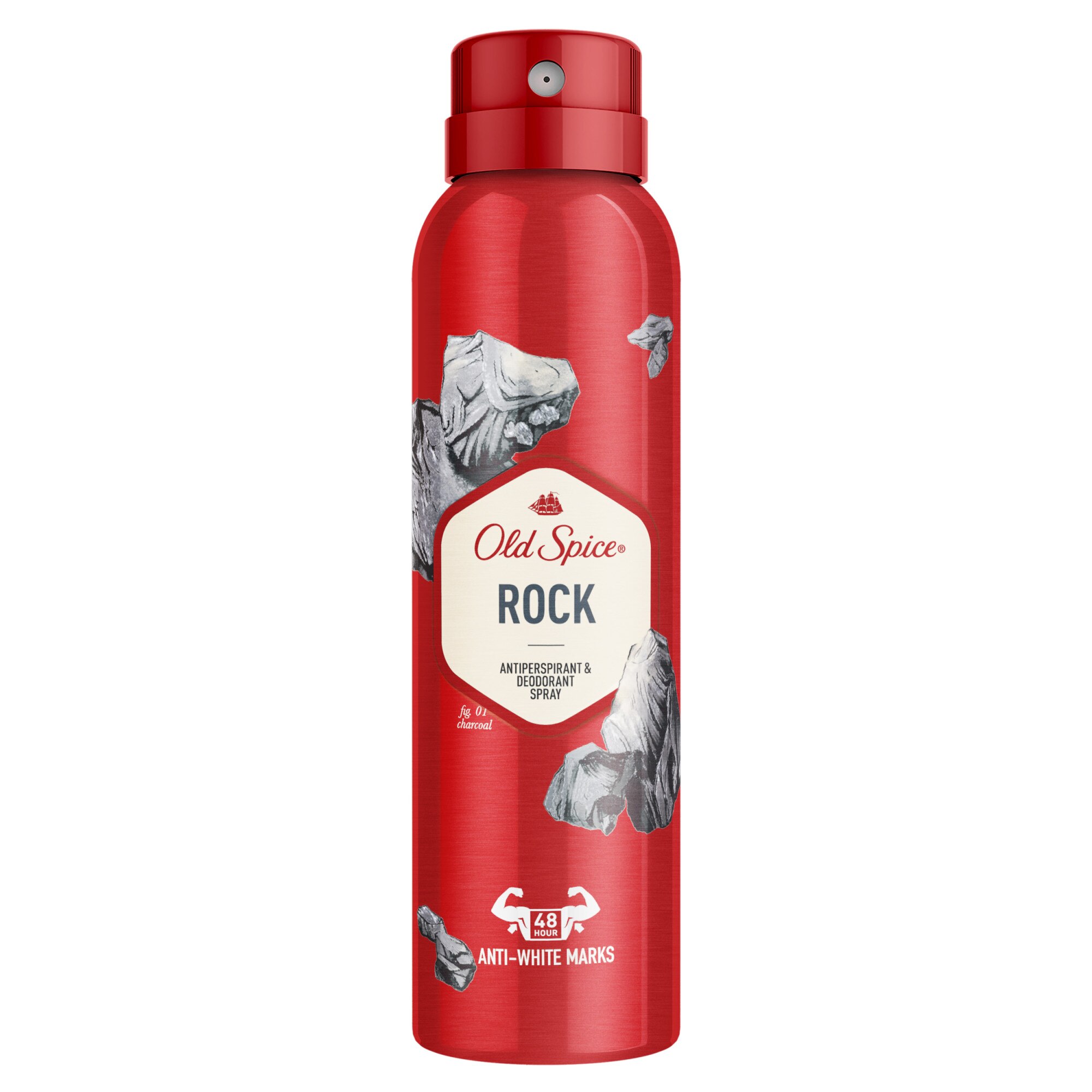 Deodorant antiperspirant spray Old Spice Rock, Barbati, 150 ml
