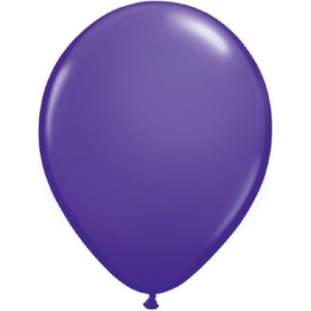 Set 100 de baloane mov, 30 cm Set 100 de baloane mov, 30 cm