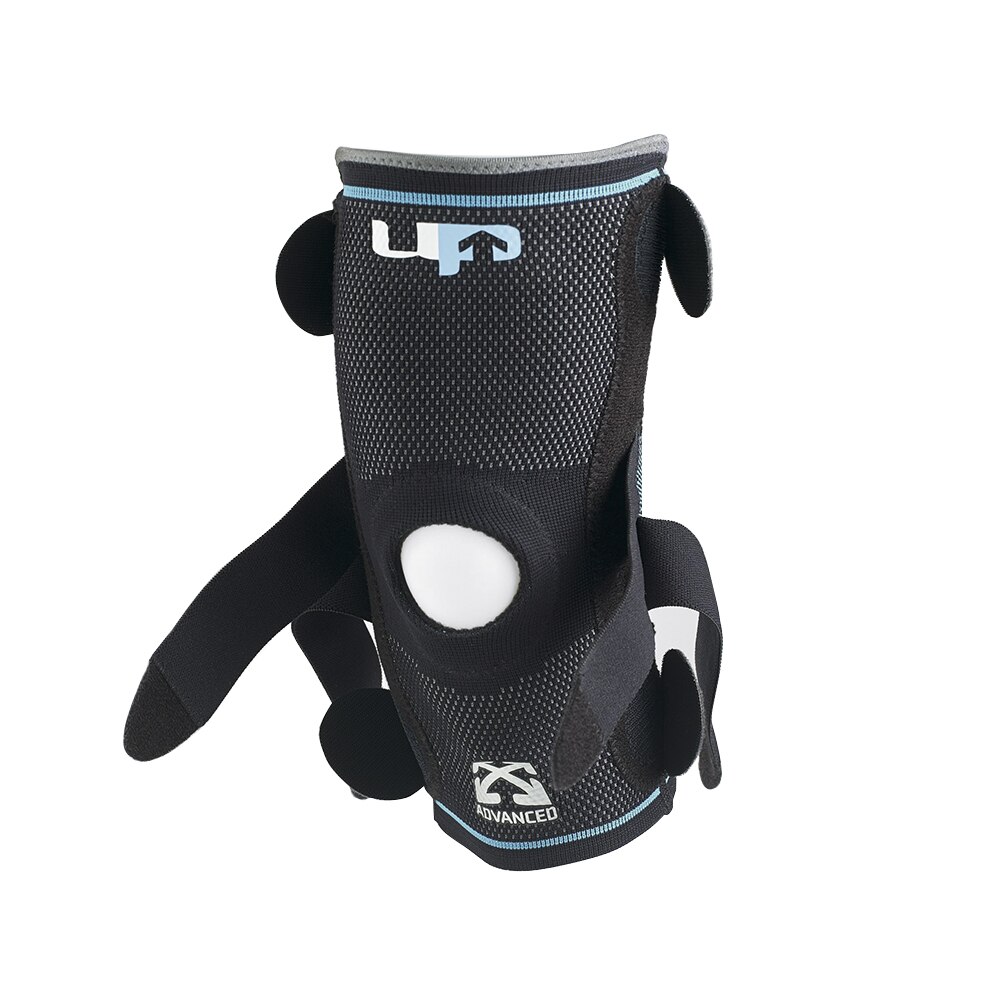 Orteza pentru genunchi cu benzi ajustabile ULTIMATE PERFORMANCE, marimea XL, negru