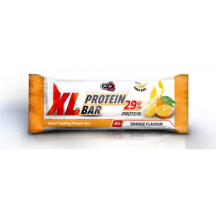 Протеинов бар, XL Protein bar Pure Nutrition USA, 80 g, Портокал