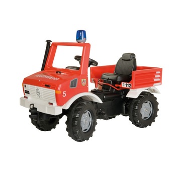 Masinuta Pompieri cu pedale, Rolly Toys, Unimog Big Masinuta Pompieri cu pedale, Rolly Toys, Unimog Big