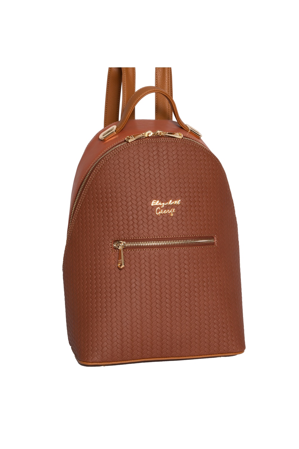 Rucsac Elizabeth George Annette, Piele ecologica, Maro Taba, 26x12.5x33 cm