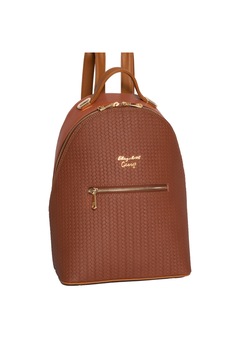 Rucsac Elizabeth George Annette, Piele ecologica, Maro Taba, 26x12.5x33 cm Rucsac Elizabeth George Annette, Piele ecologica, Maro Taba, 26x12.5x33 cm