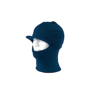 Caciula schi tricotata cu viziera, Valento, Bleumarin/Negru