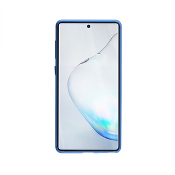 Husa magnetica 360° pentru Samsung Note 10, Fashion Case, Aluminiu/Sticla, Albastru Husa magnetica 360° pentru Samsung Note 10, Fashion Case, Aluminiu/Sticla, Albastru