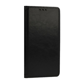 Husa BOOK SPECIAL pentru IPHONE 11 din piele veritabila, Negru Husa BOOK SPECIAL pentru IPHONE 11 din piele veritabila, Negru