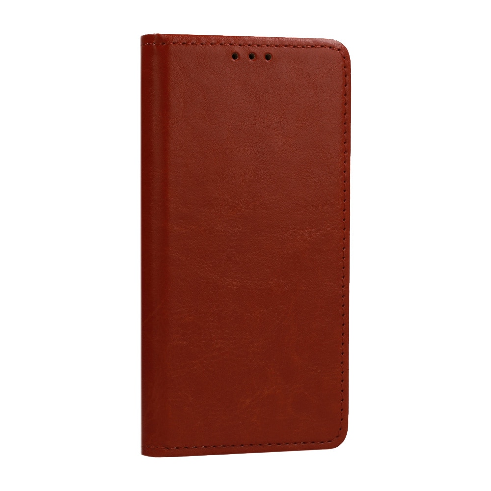 Husa BOOK SPECIAL pentru IPHONE 12 PRO MAX (6.7 Inch) din piele veritabila, Maro