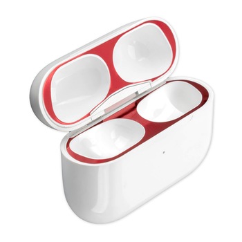 Folie antipraf pentru Apple Airpods Pro , 4smarts Dust Protector Foil, rosu Folie antipraf pentru Apple Airpods Pro , 4smarts Dust Protector Foil, rosu