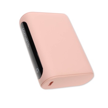Baterie externa cu doua iesiri USB si USB-C si tehnologie de incarcare rapida, 4smarts Power Bank VoltHub 10000 mAh PD QC 3.0, roz deschis Baterie externa cu doua iesiri USB si USB-C si tehnologie de incarcare rapida, 4smarts Power Bank VoltHub 10000 mAh PD QC 3.0, roz deschis