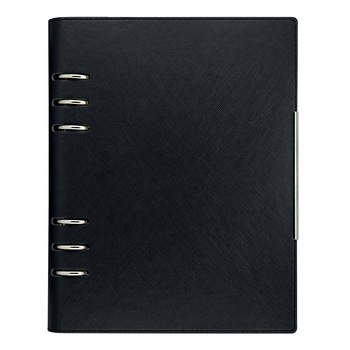 Agenda organizer B6 cu 6 inele neagra Agenda organizer B6 cu 6 inele neagra