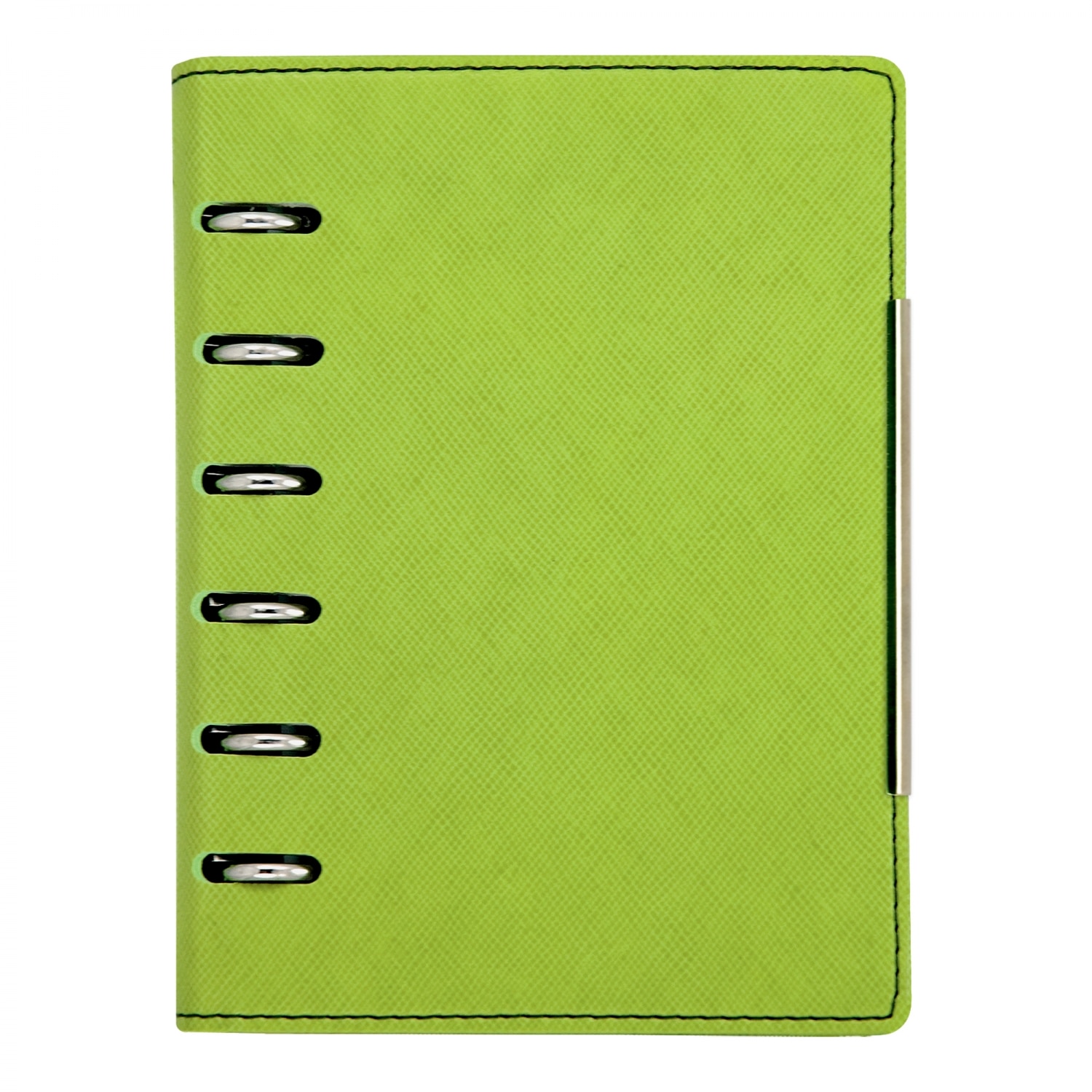 Agenda organizer A6 cu 6 inele verde deschis