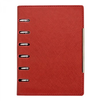 Agenda organizer A6 cu 6 inele burgundy Agenda organizer A6 cu 6 inele burgundy