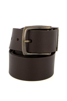 Wrangler, Curea din piele cu catarama metalica, Brun inchis, 115 Standard Wrangler, Curea din piele cu catarama metalica, Brun inchis, 115 Standard