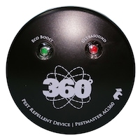 Aparat cu ultrasunete anti rozatoare, insecte, emite pe 360 grade Pestmaster Ag-360, 370 mp