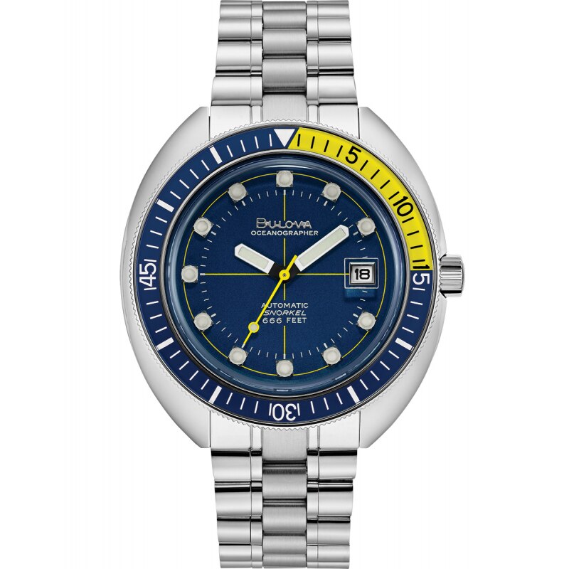Ceas barbatesc Bulova 96B320 Automatic Argintiu