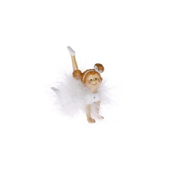 Figurina polirasina, balerina, 9 cm Figurina polirasina, balerina, 9 cm