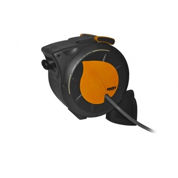 Tambur automat pentru furtune de gradina, pana la 20 m lungime, Hecht 08666 Tambur automat pentru furtune de gradina, pana la 20 m lungime, Hecht 08666