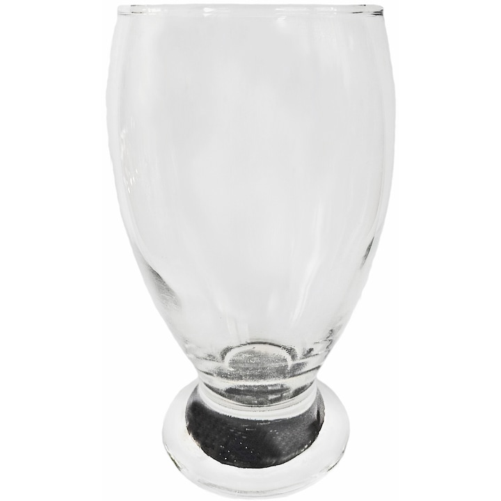 Чаша SmartDecor 62391, Стъкло, Черен стол, 300 мл