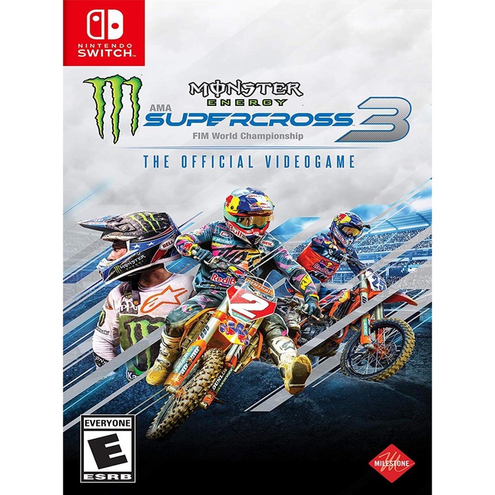 Joc Monster Energy Supercross 3 Pentru Nintendo Switch