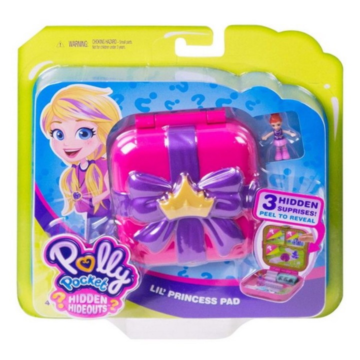 Set de joaca Polly Pocket, Cutia Secretelor, Mov