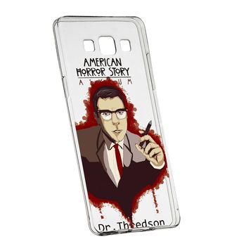 Husa de protectie American Horror Dr. Thredson, pentru Samsung Galaxy J3 2016, rezistenta la uzura, anti-alunecare, din silicon Premium, 518 Husa de protectie American Horror Dr. Thredson, pentru Samsung Galaxy J3 2016, rezistenta la uzura, anti-alunecare, din silicon Premium, 518