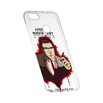 Husa de protectie American Horror Dr. Thredson, pentru Huawei Honor 8 Pro, rezistenta la uzura, anti-alunecare, din silicon Premium, 518 Husa de protectie American Horror Dr. Thredson, pentru Huawei Honor 8 Pro, rezistenta la uzura, anti-alunecare, din silicon Premium, 518