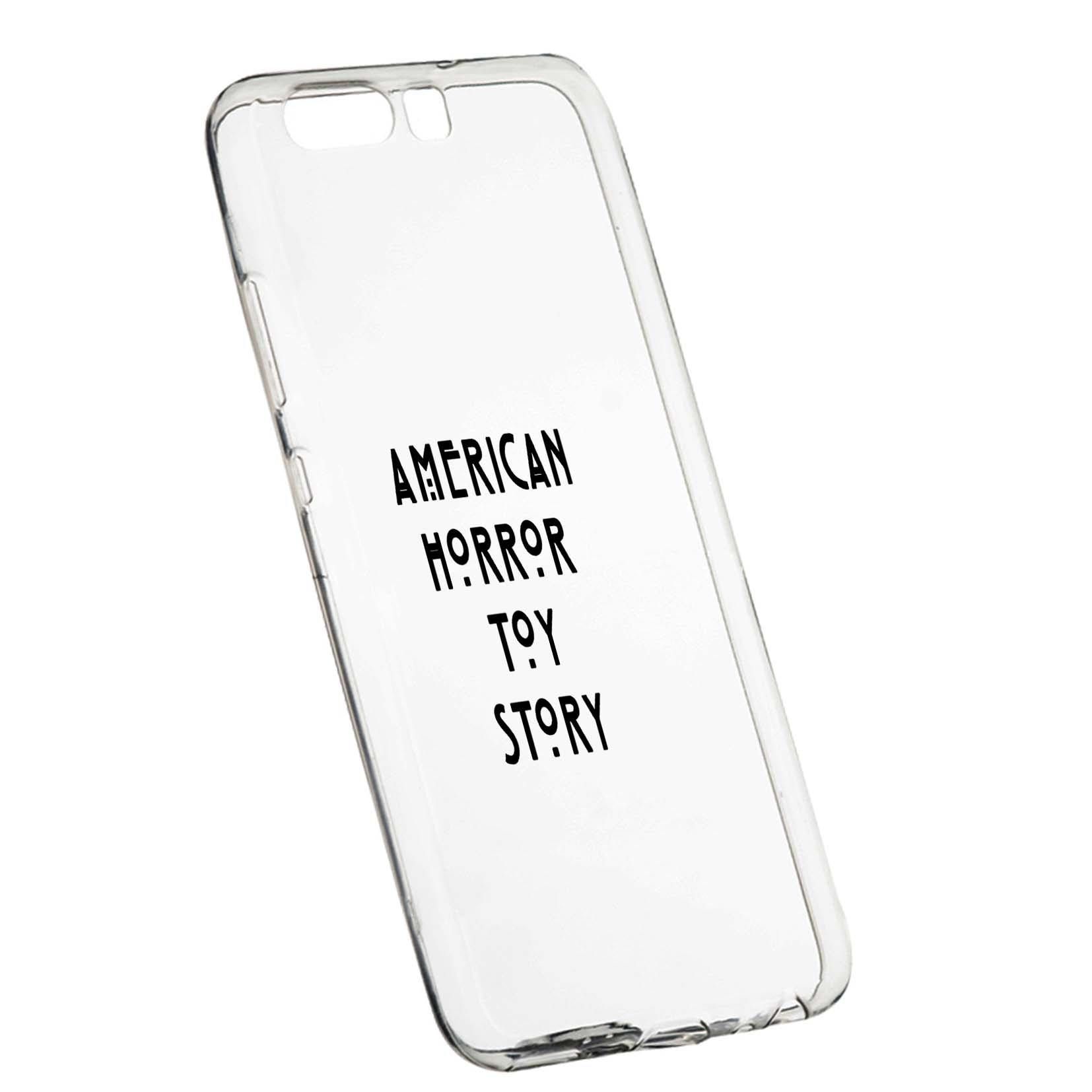 Husa de protectie American Horror Toy Story, pentru Huawei Y6 2018, rezistenta la uzura, anti-alunecare, din silicon Premium, 517