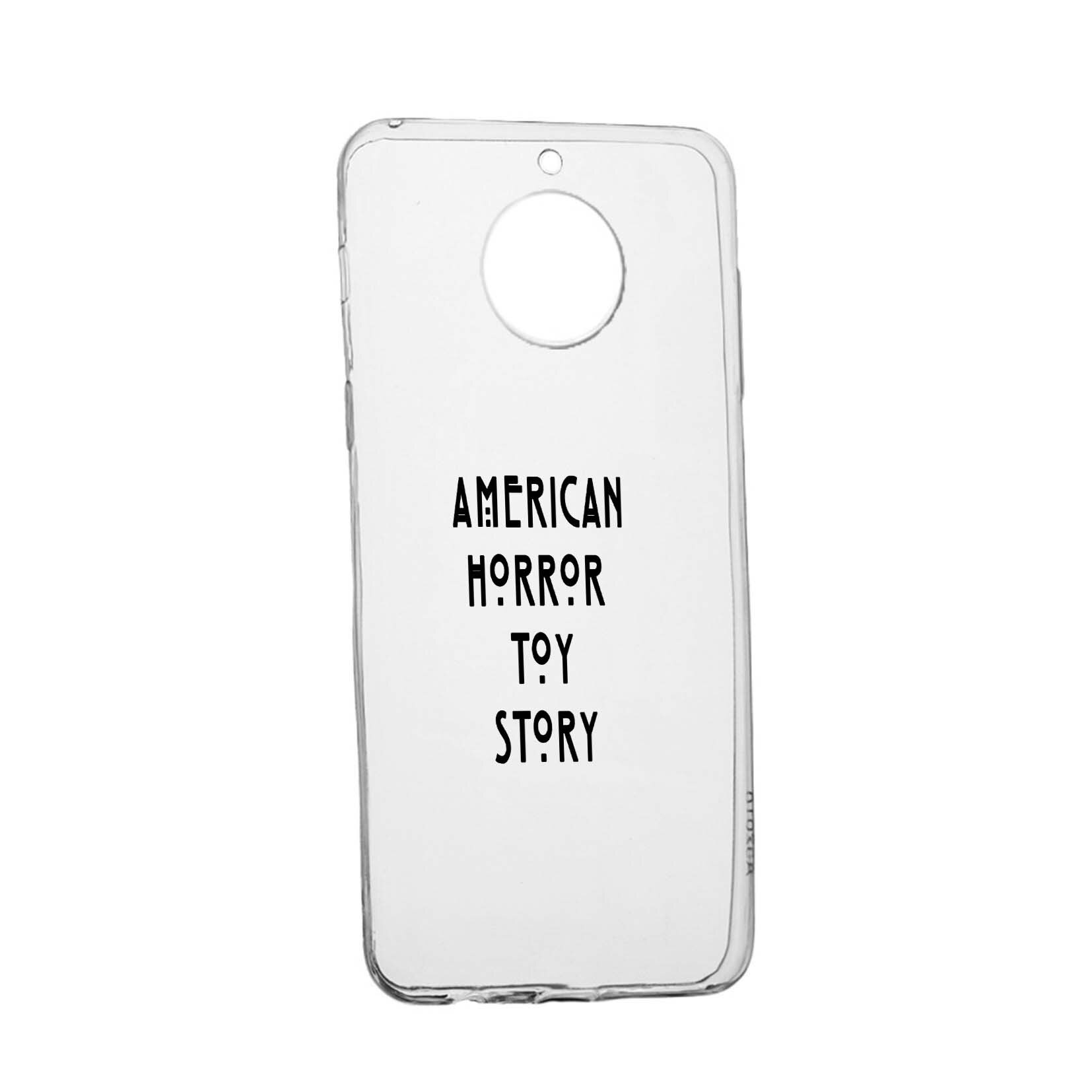 Husa de protectie American Horror Toy Story, pentru Motorola Moto G7 Power, rezistenta la uzura, anti-alunecare, din silicon Premium, 517