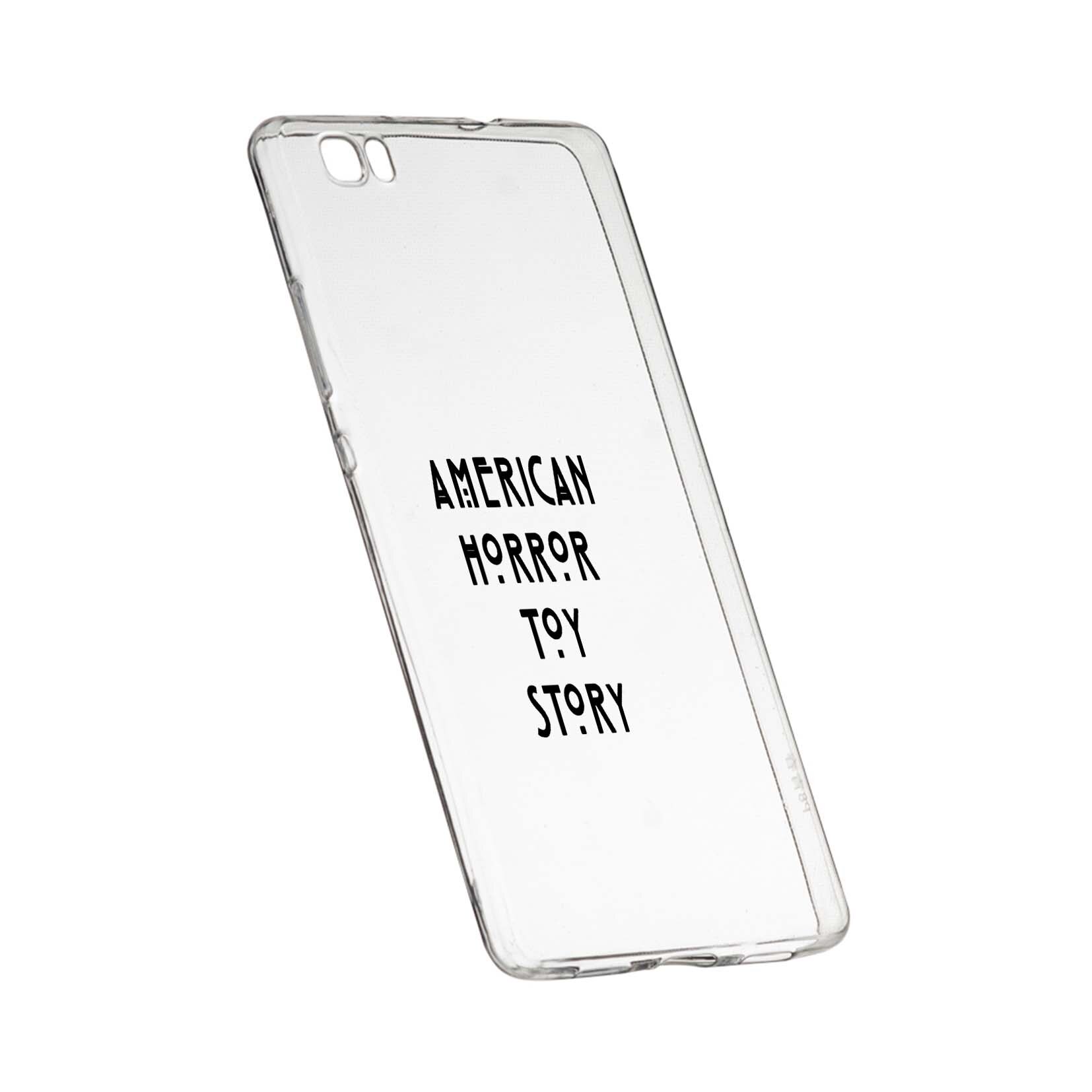 Husa de protectie American Horror Toy Story, pentru Huawei P8 Lite, rezistenta la uzura, anti-alunecare, din silicon Premium, 517