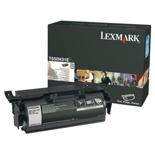 Cartus toner Lexmark T650H31E, Negru