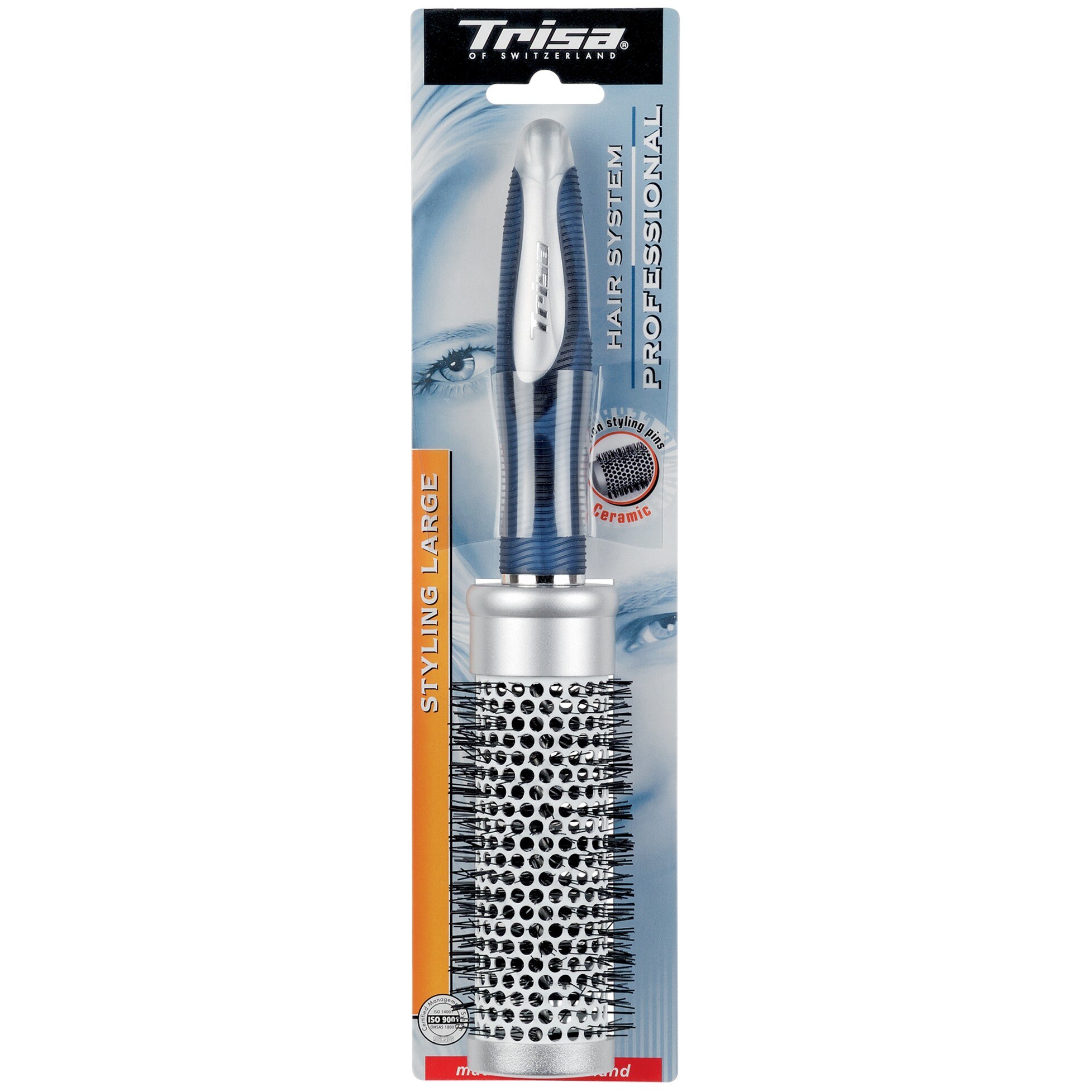 Perie pentru par Trisa Professional Styling Large, Cod 551732