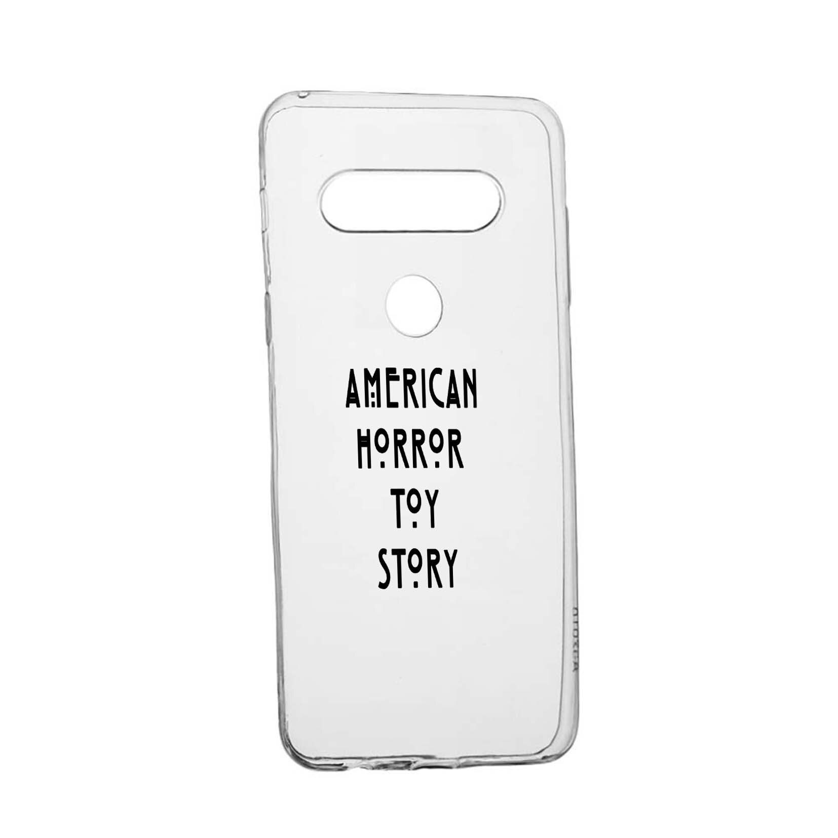 Husa de protectie American Horror Toy Story, pentru LG K50 / Q60, rezistenta la uzura, anti-alunecare, din silicon Premium, 517