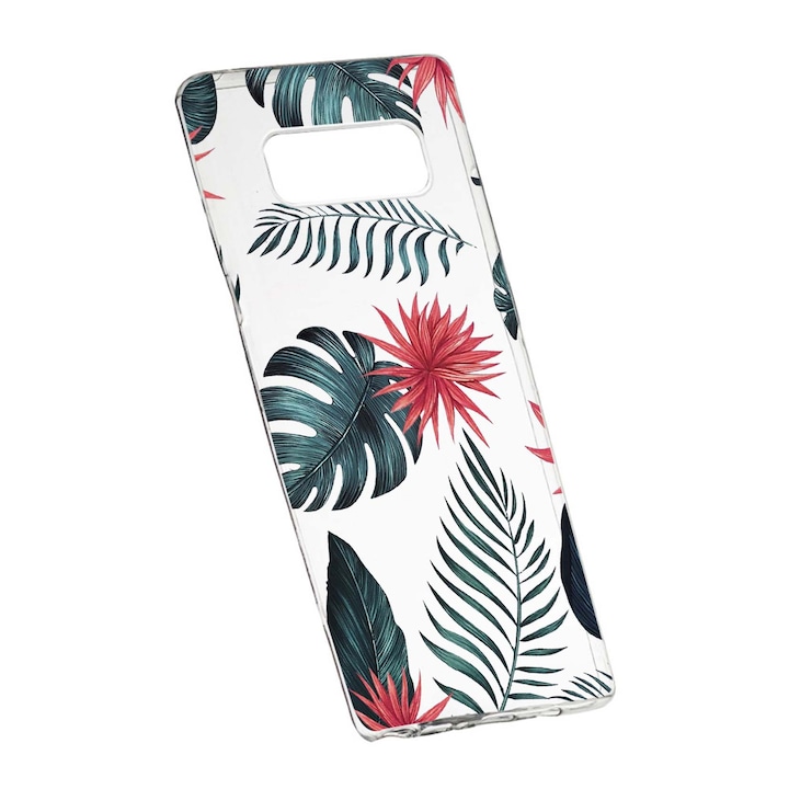 Силиконов калъф Unique за Tropical Flowers, Samsung Galaxy Note 9, 497